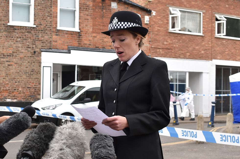 Chief Superintendent Kate Anderson giving a statement confirming the identity of a nine-year-old girl who died in a suspected stabbing in Boston, Lincolnshire. Lilia Valutyte was found at the scene in Fountain Lane at around 6.20pm on Thursday, Lincolnshire Police said.