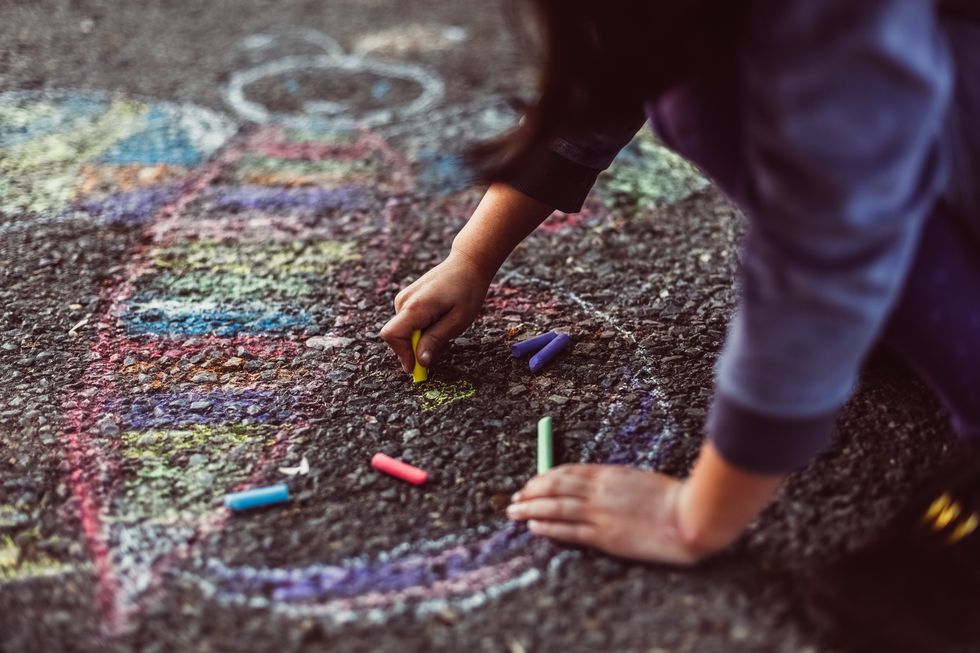 Child drawing