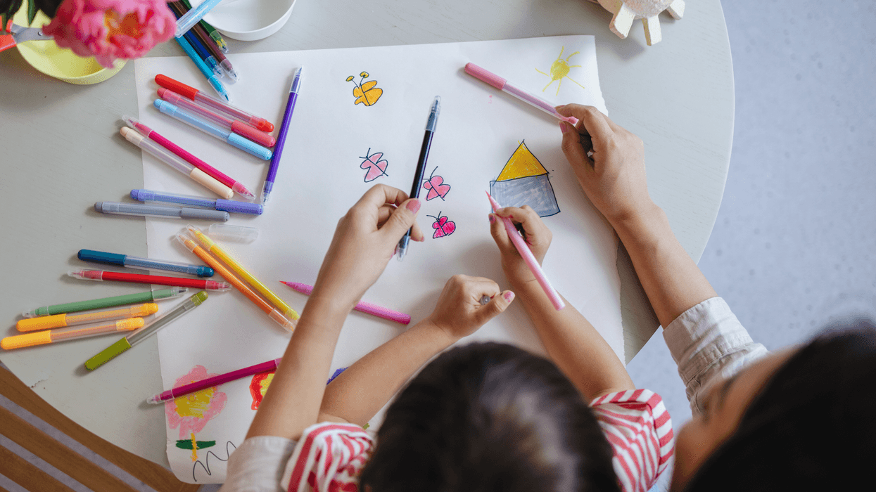 Child drawing