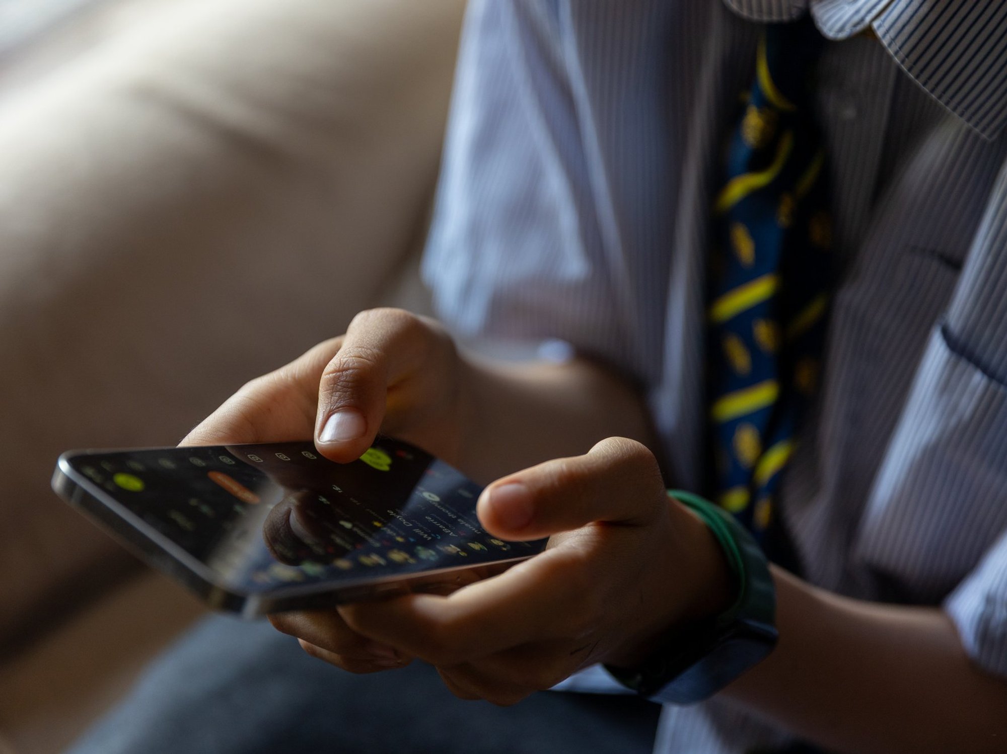 Child on social media