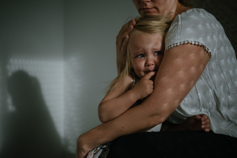 Child scared