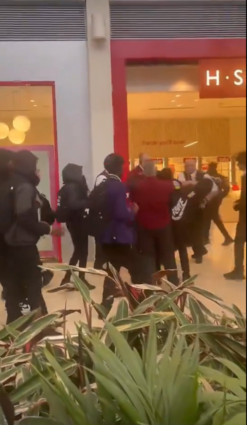 Children causing mayhem in Milton Keynes shopping centre