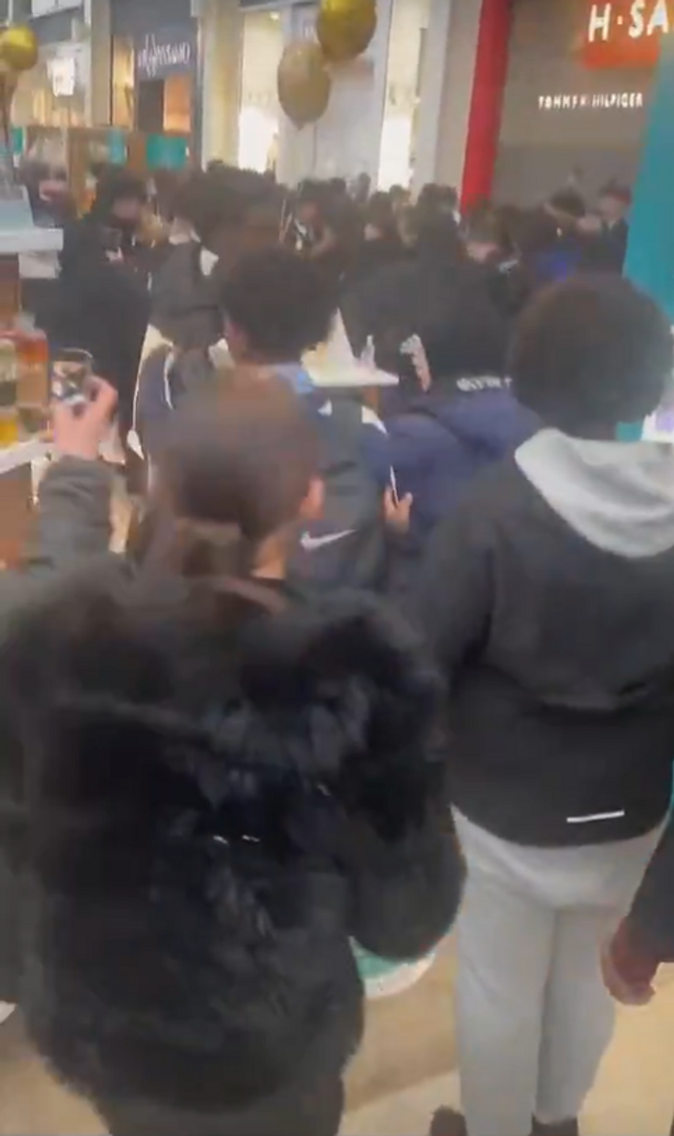 Children causing mayhem in Milton Keynes shopping centre
