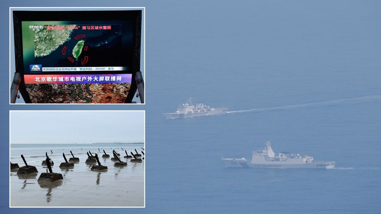 China carries out military drills