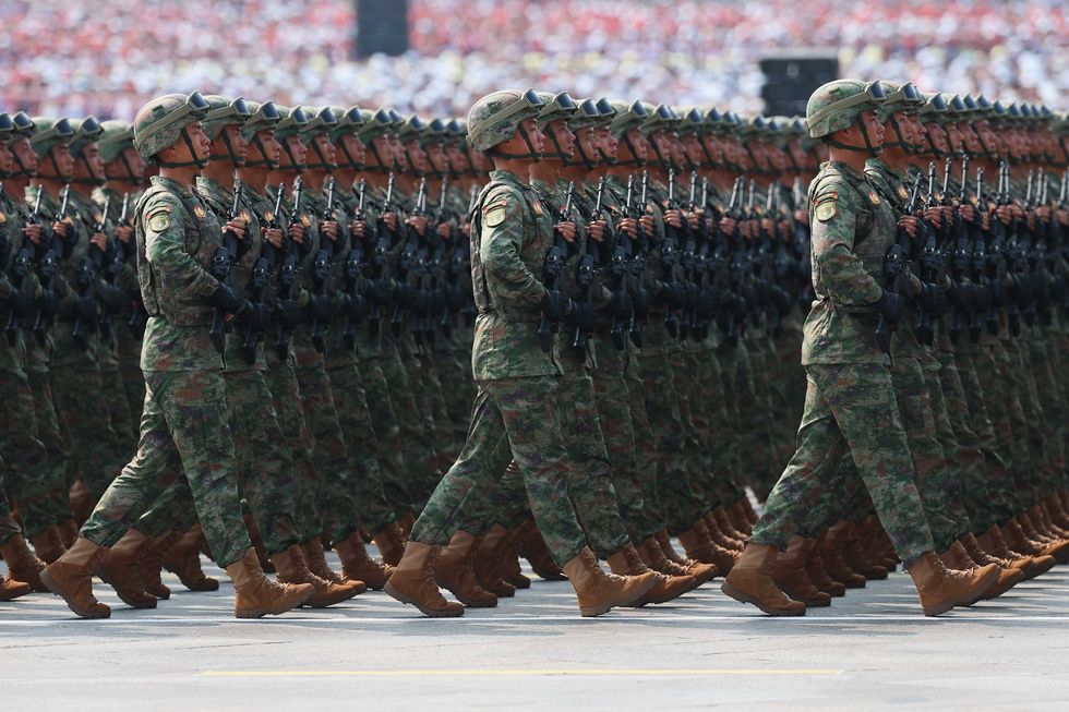 China military parade