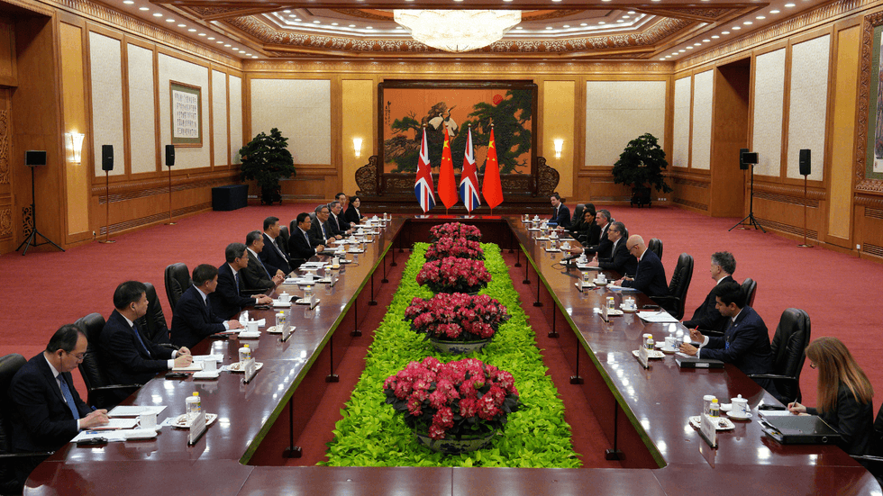 China-UK meeting in Beijing