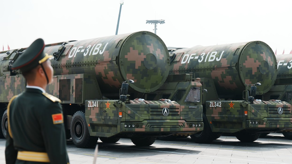 China 'carries out nuclear test in desert - then tries to hide it from the world'