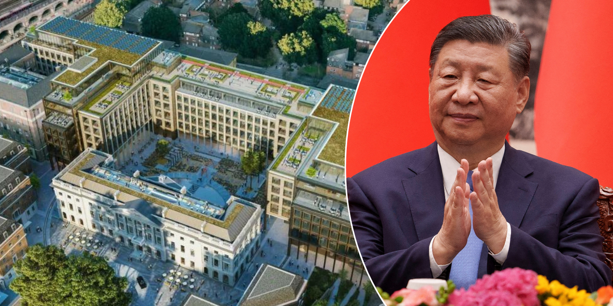China plotting new 'super-embassy' in the heart of London following Labour election victory