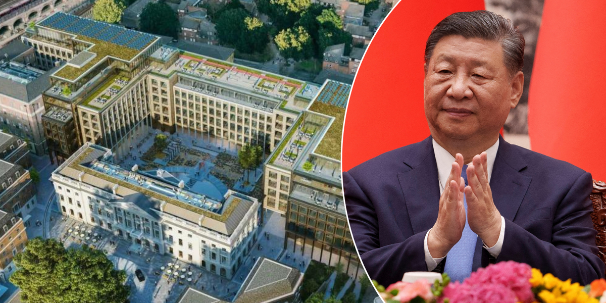 NextImg:China plotting new 'super-embassy' in the heart of London following Labour election victory