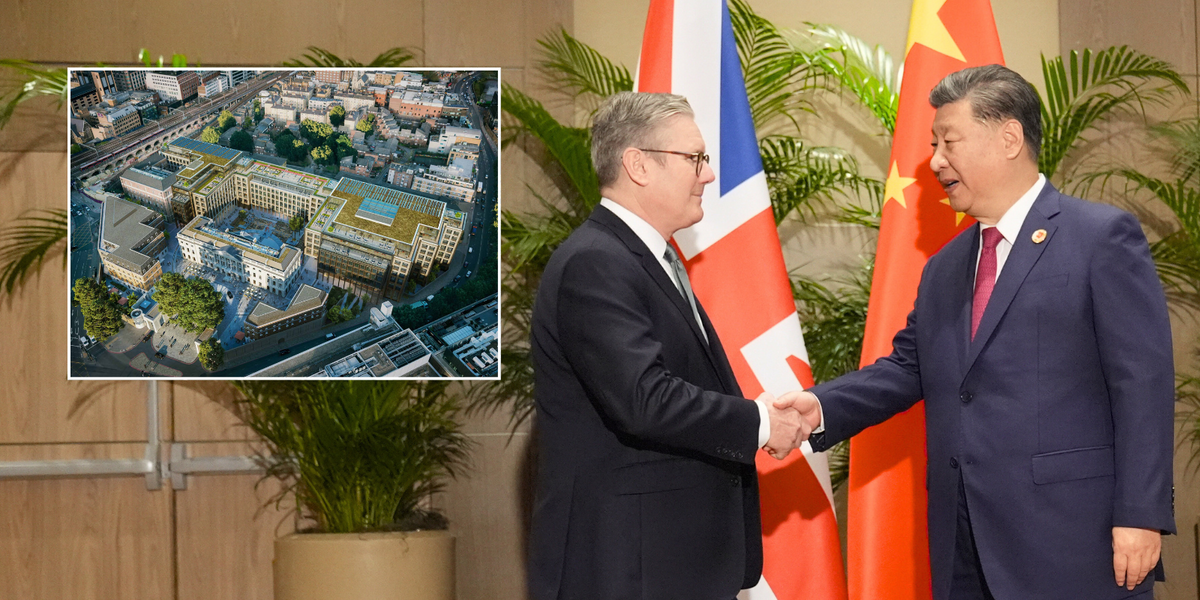 NextImg:China's London 'super-embassy' to include secret SPY DUNGEON - but Labour 'waves through' planning application