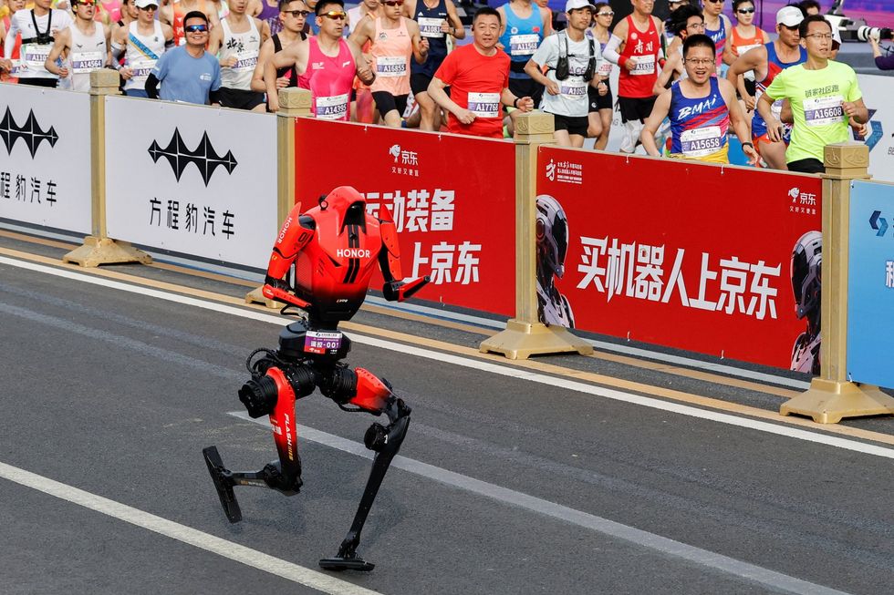 Chinese humanoid robots