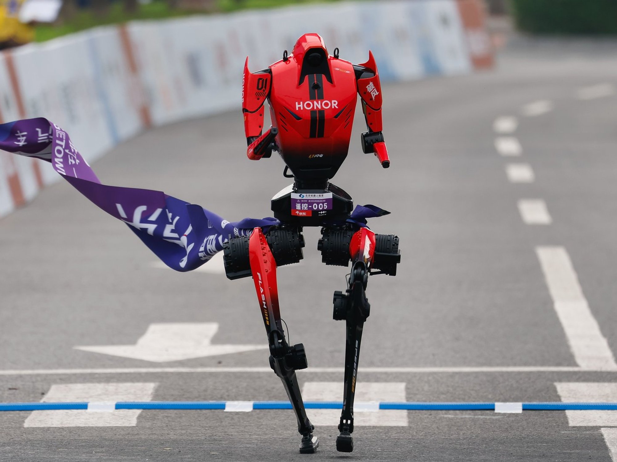 Chinese humanoid robots