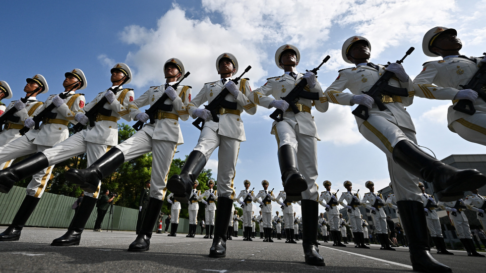 Chinese military parade