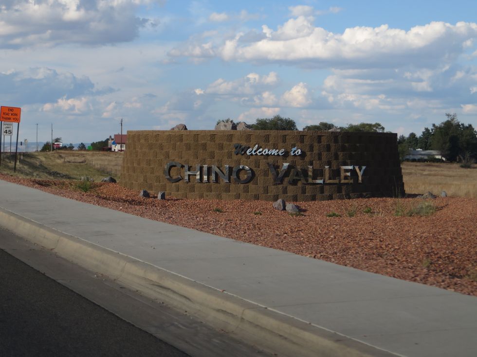 Chino Valley sign