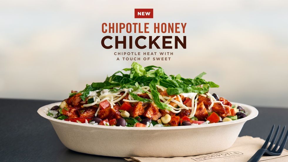 Chipotle Honey Chicken bowl