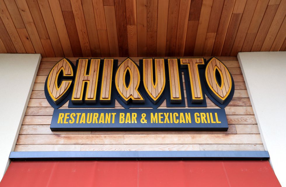 Chiquito logo outside restaurant site