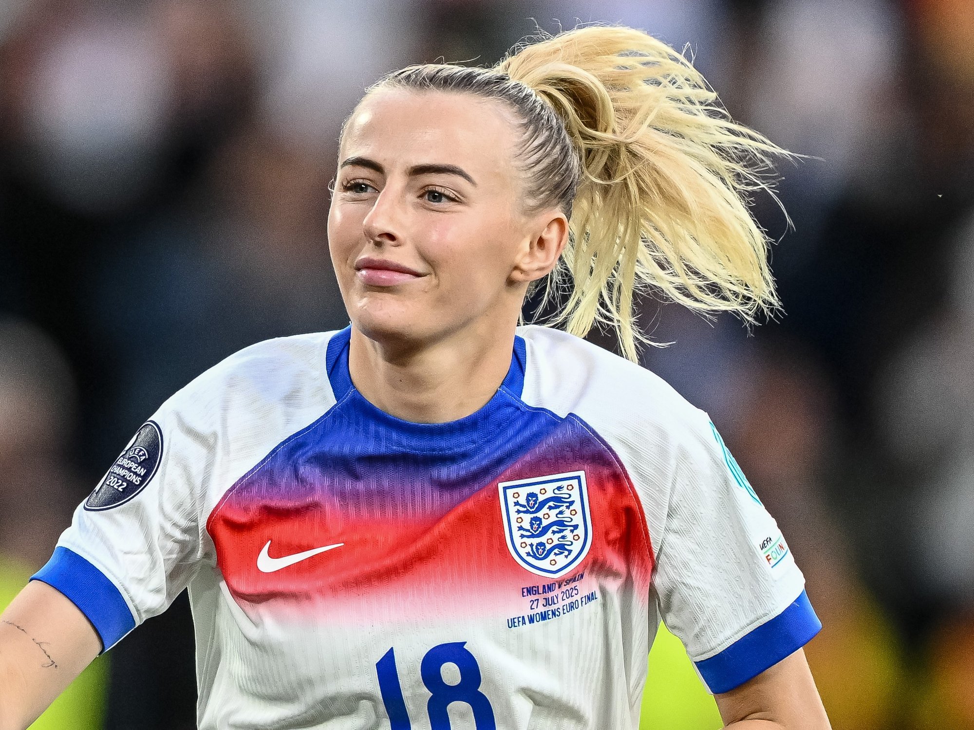 Chloe Kelly England Spain Euro 2025 final