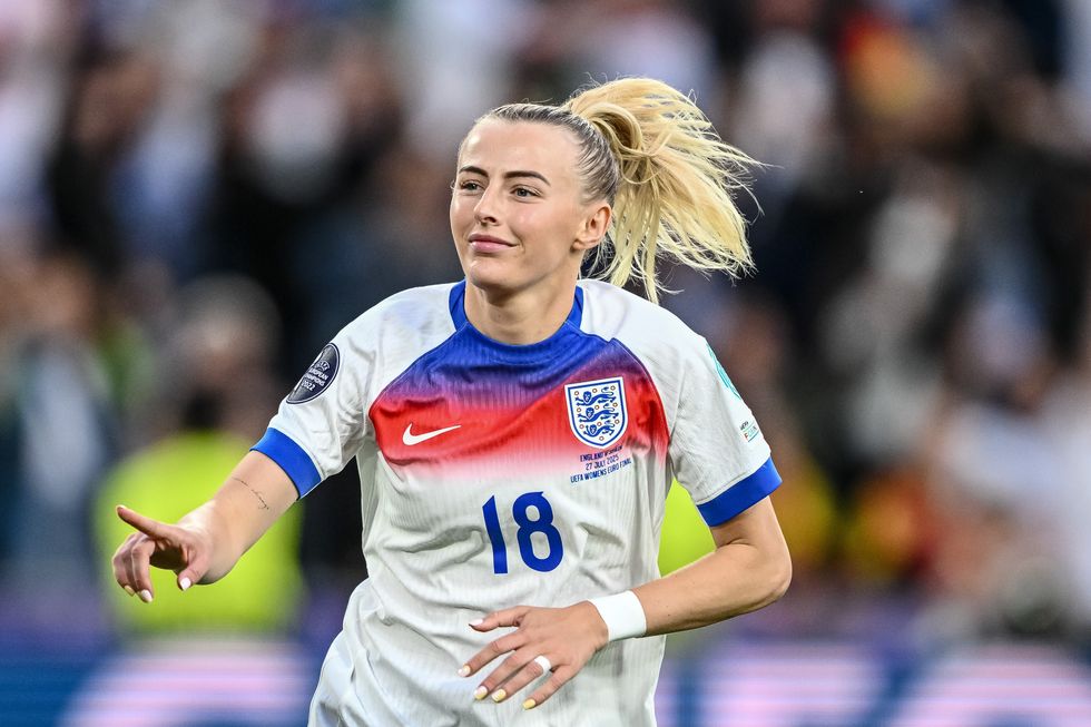 Chloe Kelly England Spain Euro 2025 final