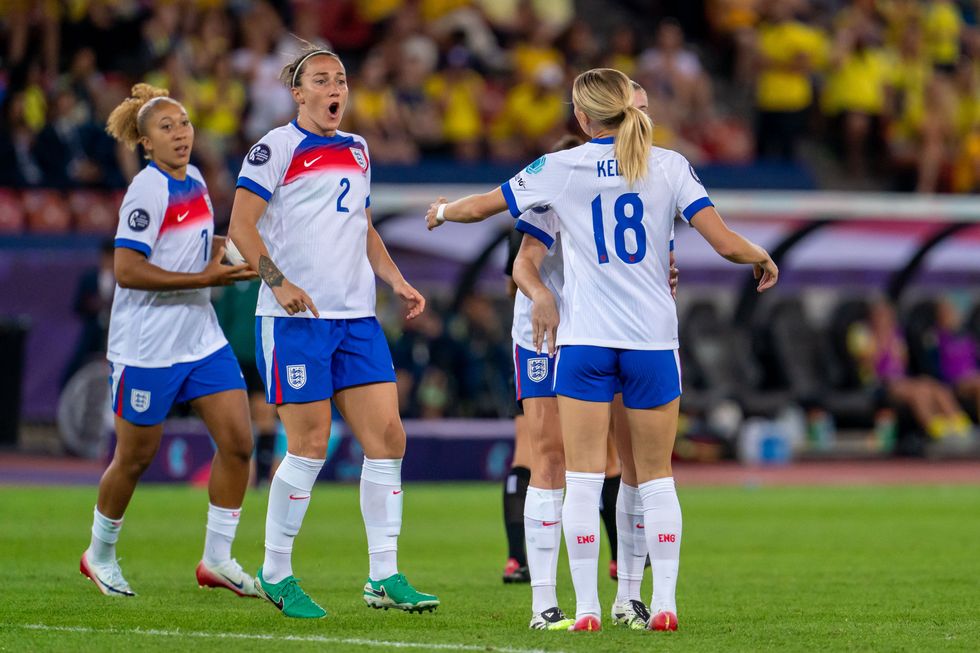 Chloe Kelly, Lucy Bronze, Lauren James