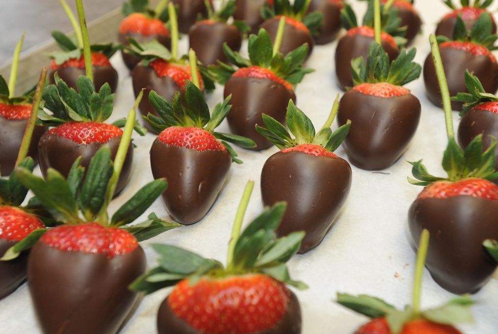 Chocolate covered strawberries