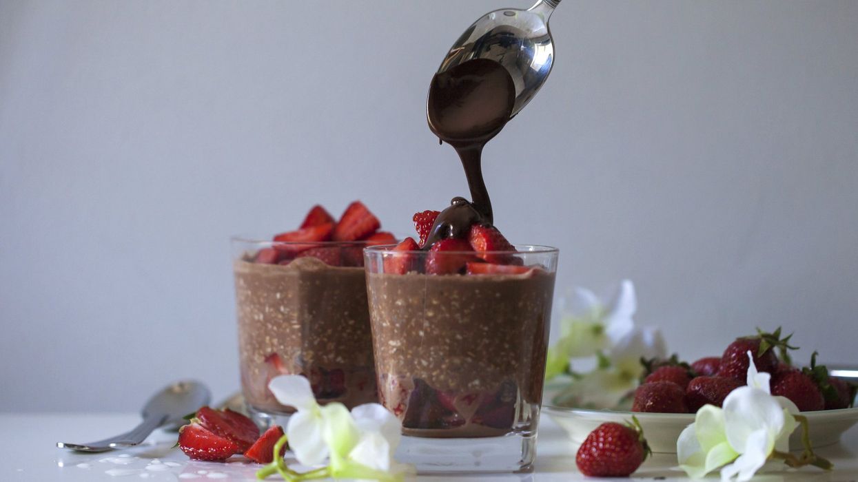 Chocolate flavoured oats