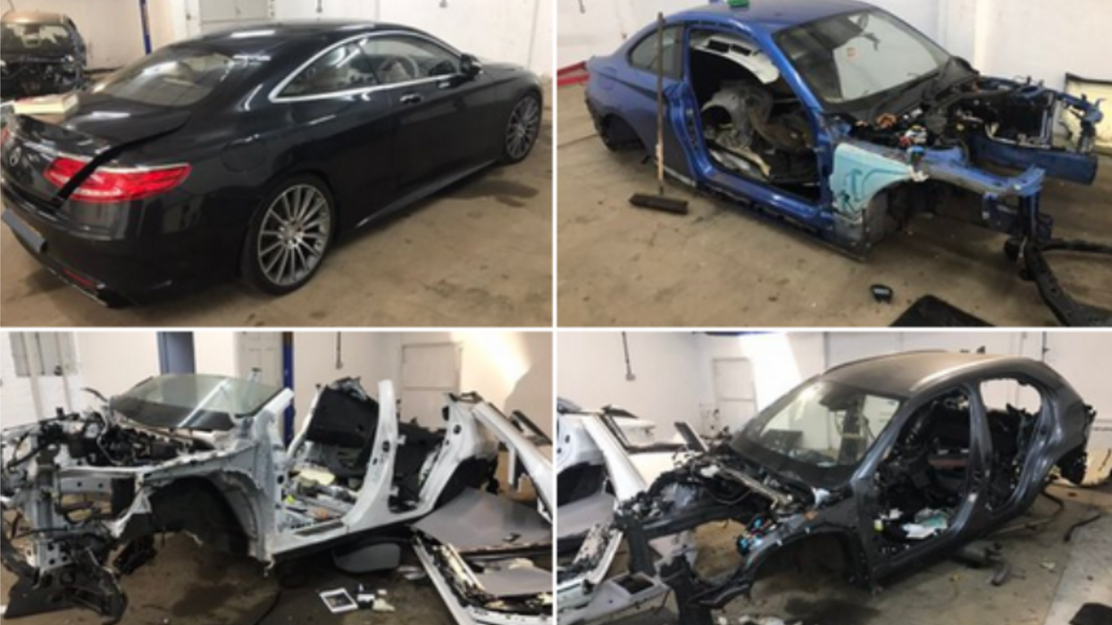 Chop shops uncovered by Tracker