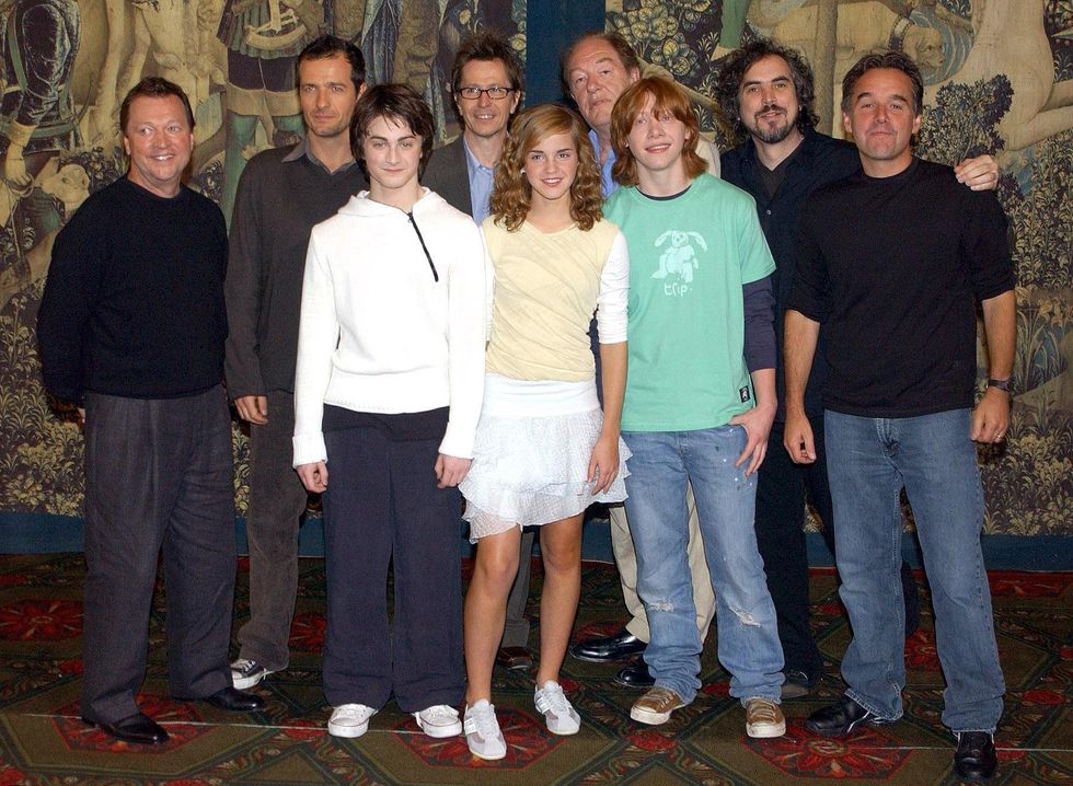 Chris Columbus (right)
