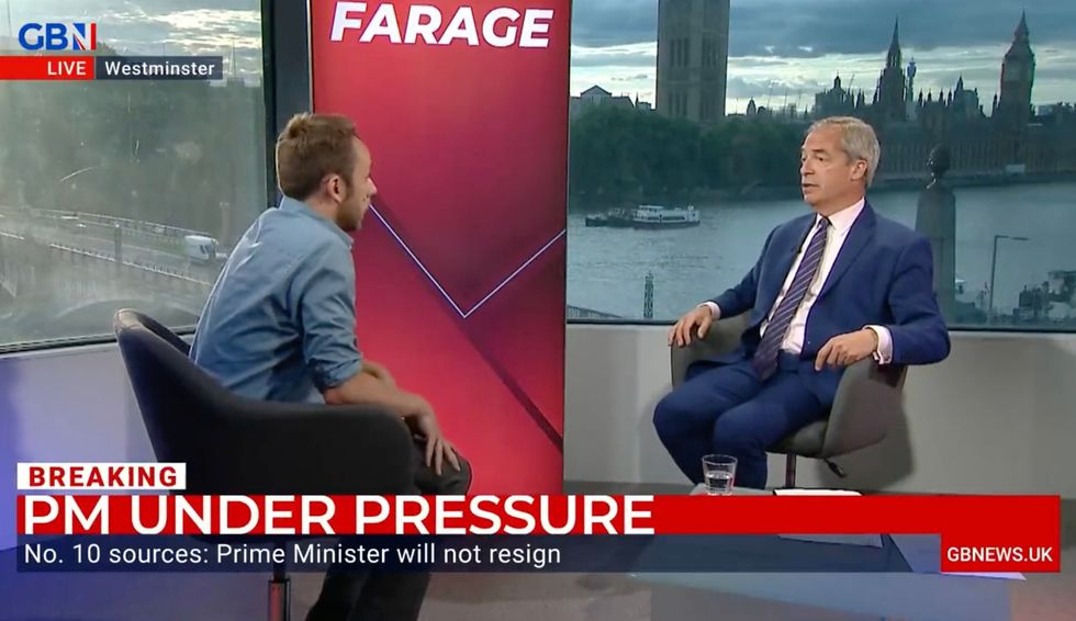 Chris Curtis spoke with Nigel Farage