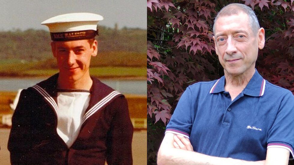 Chris Ferguson, who was a medic and radiographer in the Royal Navy