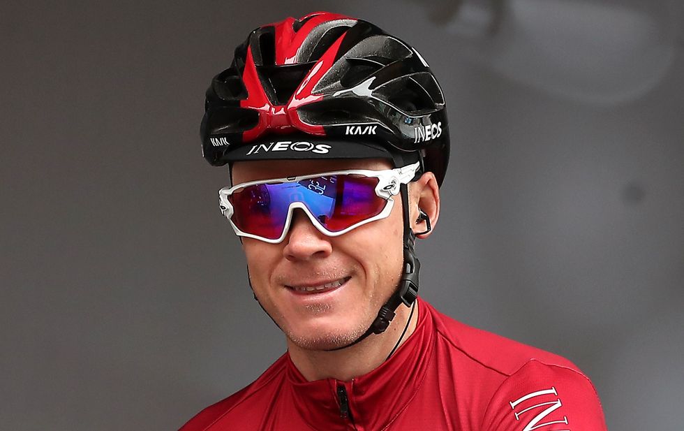 Chris Froome has been airlifted to hospital with severe injuries