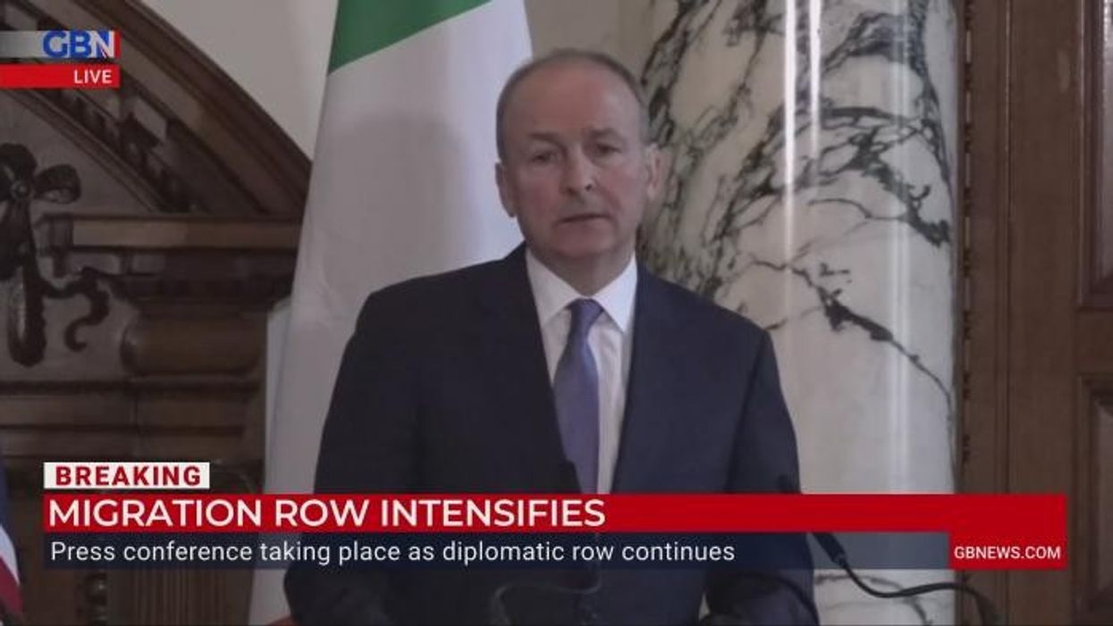 Migrant row escalates as Irish PM suggests Sunak is refusing to accept returns because of general election