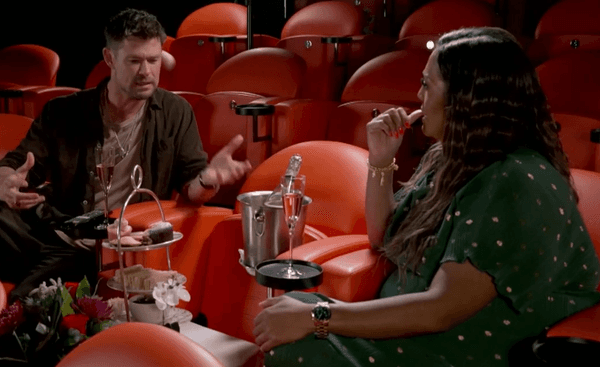 Chris Hemsworth and Alison Hammond