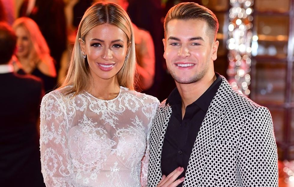 Chris Hughes and Olivia Attwood