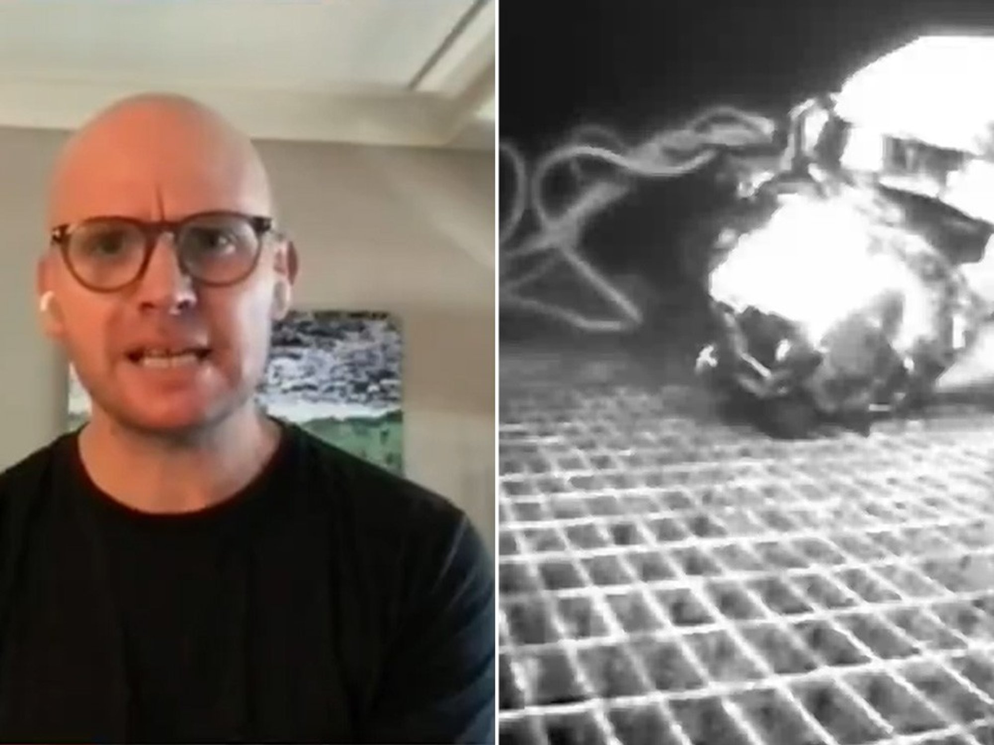 Chris Lemons, footage of Chris Lemons