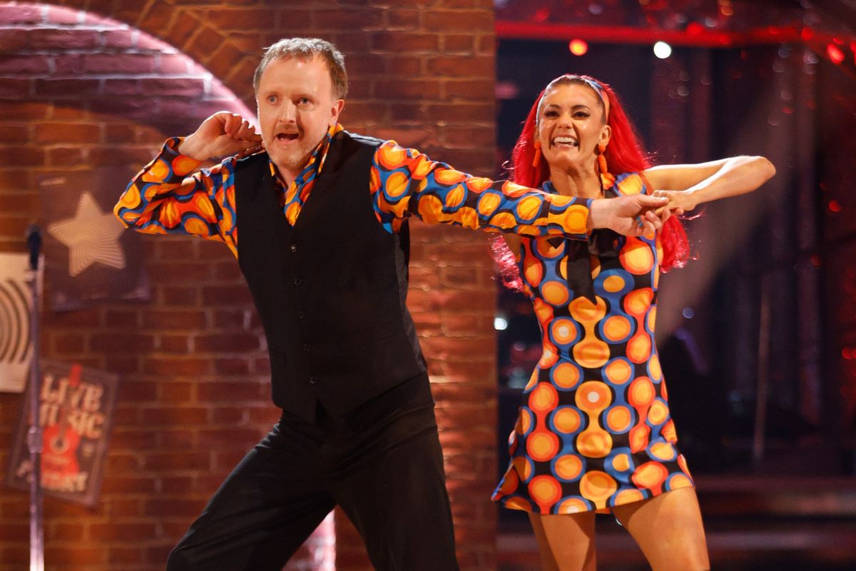 Chris McCausland and Diane Buswell