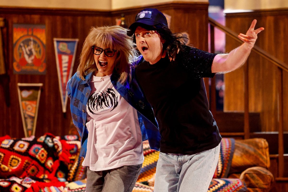 Chris McCausland and Diane Buswell