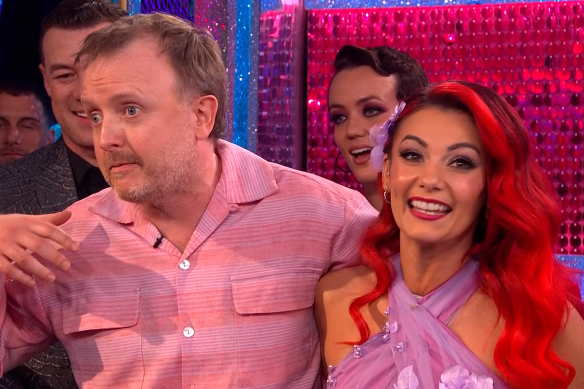 Chris McCausland and Diane Buswell