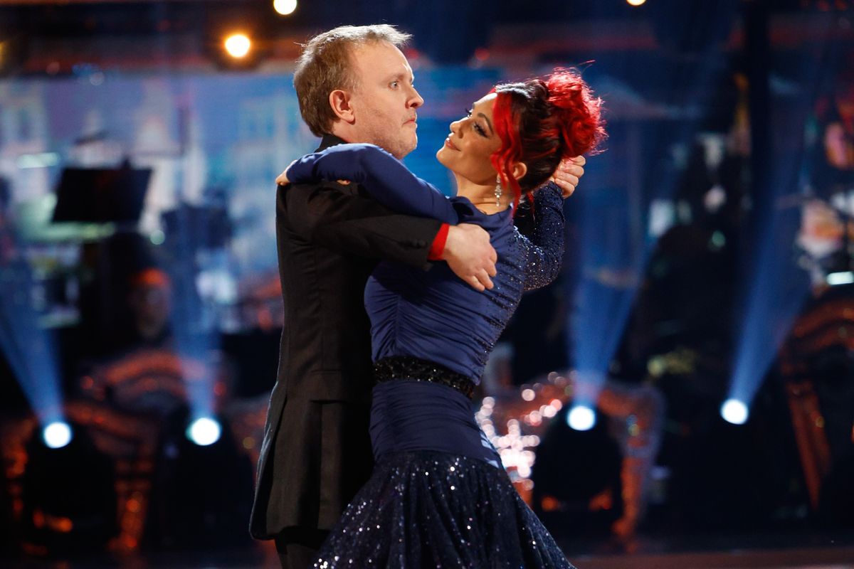 Chris McCausland and Dianne Busawell
