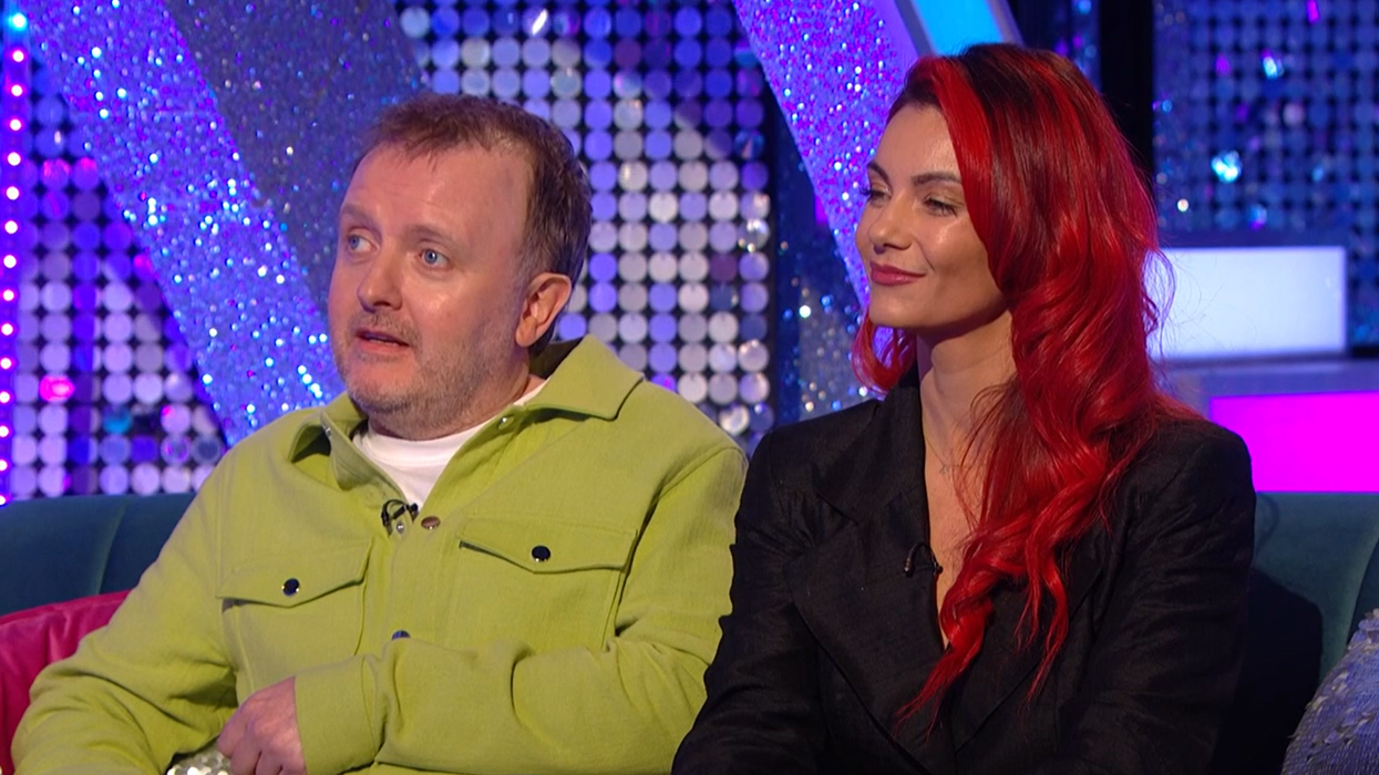 Chris McCausland and Dianne Buswell
