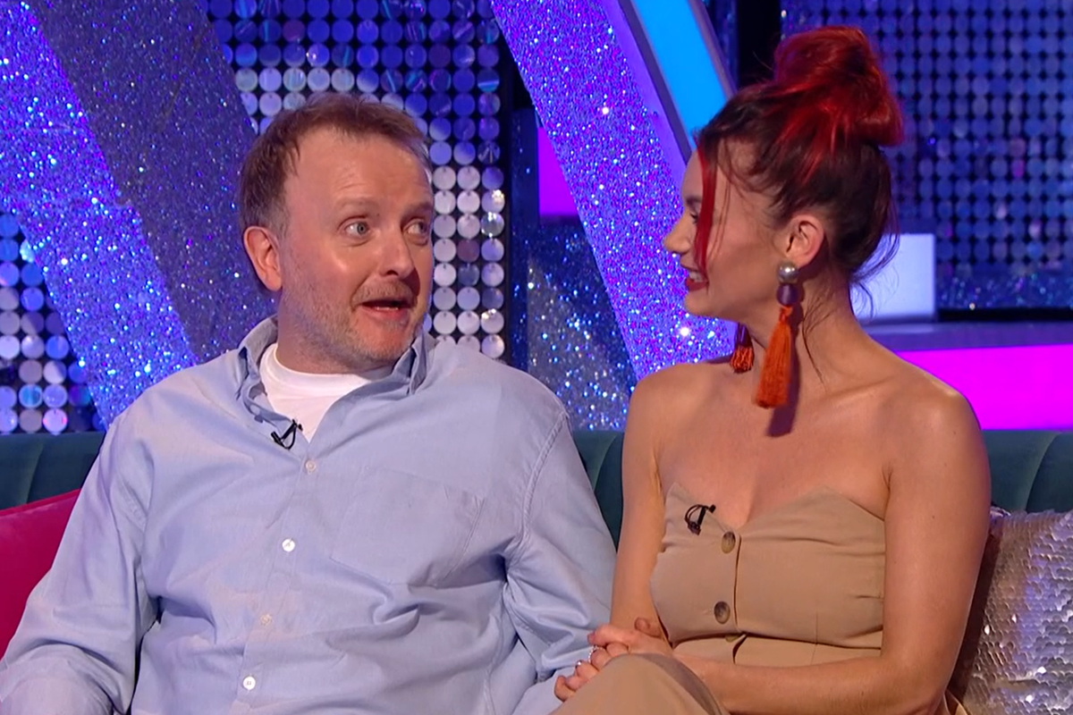 Chris McCausland and Dianne Buswell