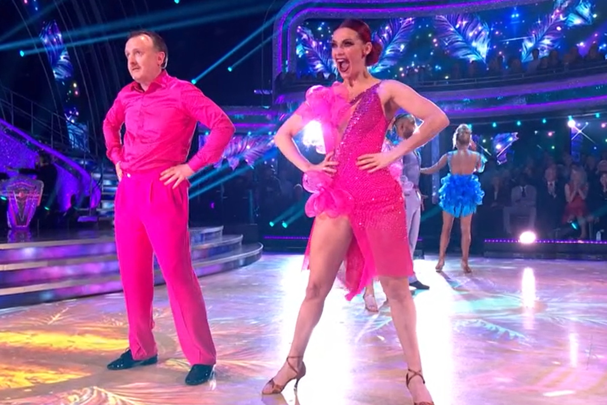 Chris McCausland and Dianne Buswell