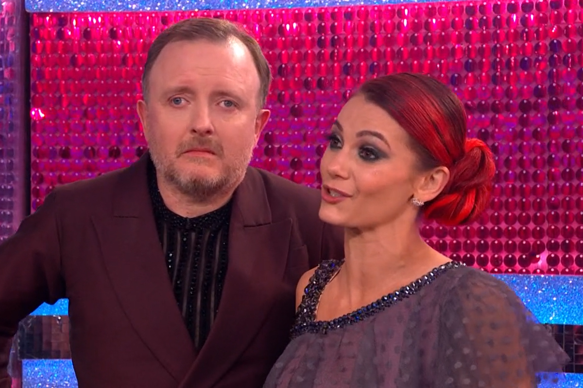 Chris McCausland and Dianne Buswell