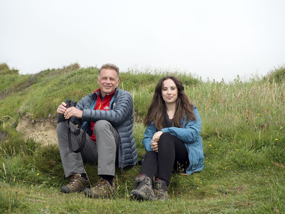 Chris Packham and Megan McCubbin