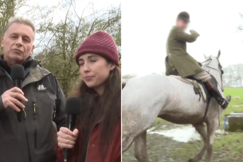 Chris Packham and Megan McCubbin