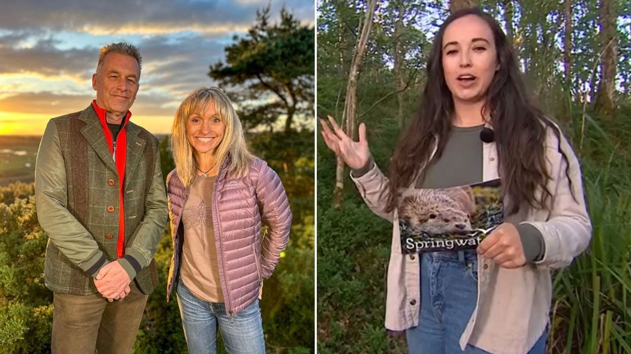 Chris Packham, Michaela Strachan and Megan McCubbin