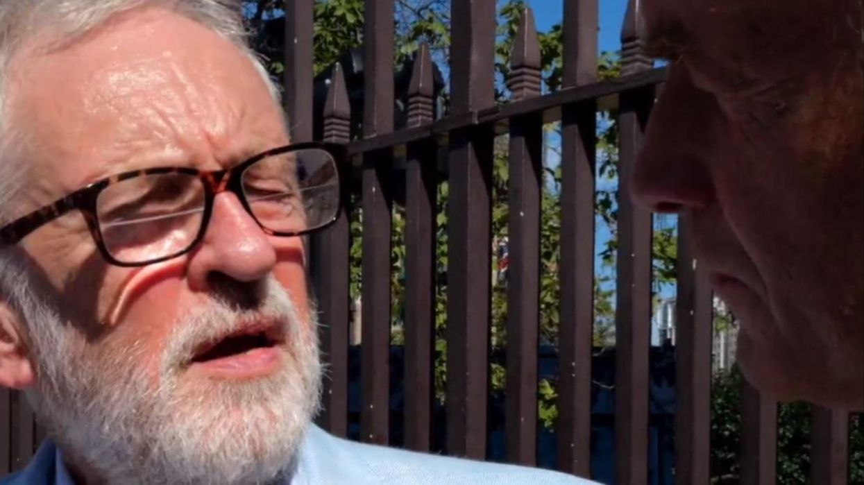 Chris Packham speaks to Jeremy Corbyn