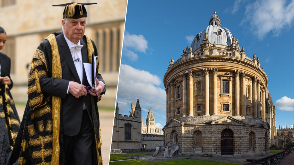 Chris Patten/Oxford University's Radcliffe Camera