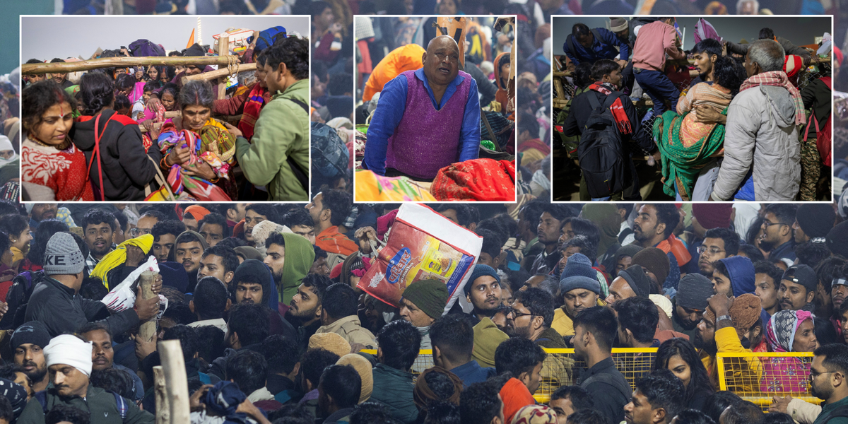 NextImg:At least 15 people dead as pilgrims crushed to death at Hindu festival in India during stampede