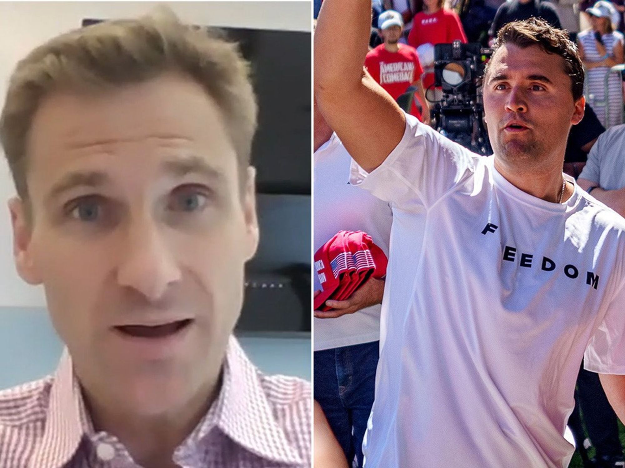 Chris Philp, Charlie Kirk