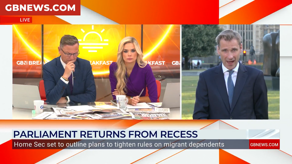 Chris Philp speaks on GB News